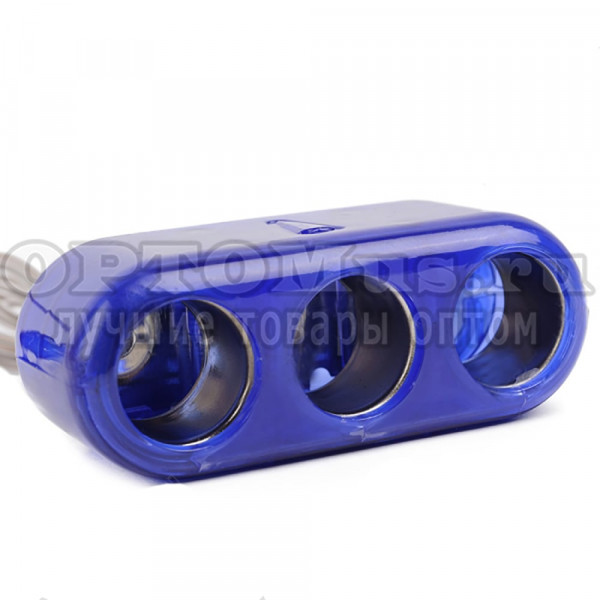 Разветвитель прикуривателя Wine Usb Triple Socket с Usb-входом